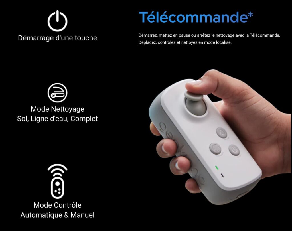 telecommande ergonomique